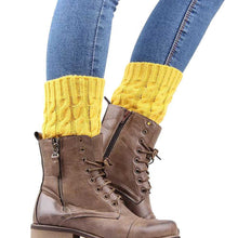Korean Women Lady Knitted Crochet Socks Leg Boots Warmer Cover Leggings