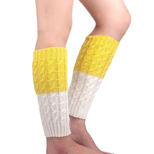 Korean Women Lady Knitted Crochet Socks Leg Boots Warmer Cover Leggings