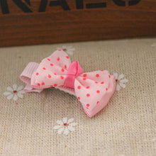 Little Baby Girl Hair Grosgrain Ribbon Bow Baby Boutique Hairpins Girl Hair Accessories Kids Ribbon Hair Bows With Clip