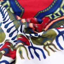 Women Dress Traditional African Print Dashiki Party Dresses Short Sleeve T shirt Dress Plus Size Tops