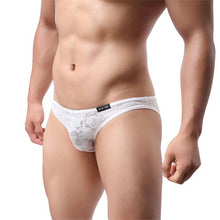 Men Lace T-back Briefs Sexy Underwears