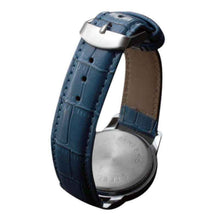 Luxury Fashion Leather Mens Analog Watch Watches Blue &