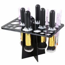 Makeup Folding Collapsible Air Drying Cosmetic Brush Organizing Tree Rack Holder