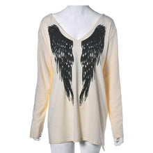 Sexy Blouse Women Real Picture Long Sleeve V Neck Shirt Blouse Top Wing Front Top Shirt