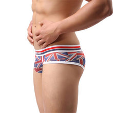 Sexy Low Waist Translucent Triangle Briefs Breathable Underpants Men Underwear