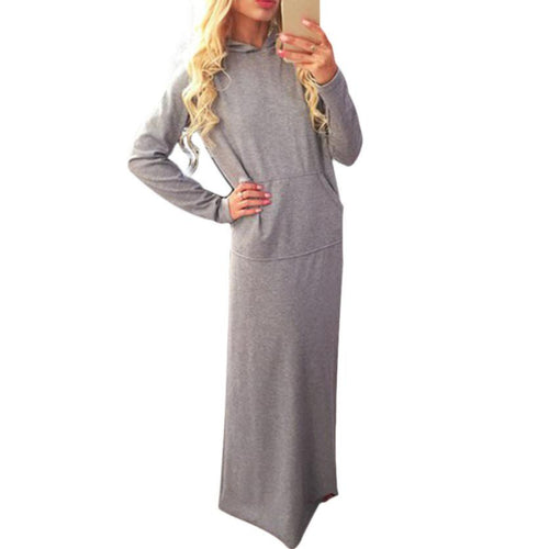 Vintage Round Neck Women Ladies Long Sleeve Sweate Tops Dress Cloth