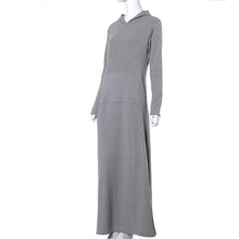 Vintage Round Neck Women Ladies Long Sleeve Sweate Tops Dress Cloth