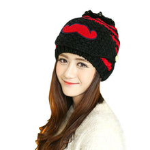 Cute gorro invierno Beard Hat For Women Fashion Beanies with Mouth Mask Hat Knit Cap Face Warm Ear Cap