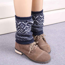 Korean Women Lady Knitted Crochet Socks Leg Boots Warmer Cover Leggings Fast shipping