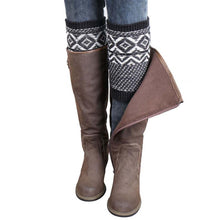 Korean Women Lady Knitted Crochet Socks Leg Boots Warmer Cover Leggings Fast shipping