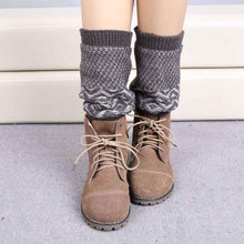 Korean Women Lady Knitted Crochet Socks Leg Boots Warmer Cover Leggings Fast shipping