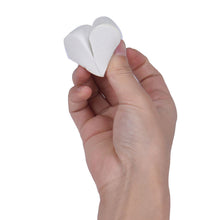 White Heart Shape Makeup Sponge Cosmetic Blender Blending Powder Smooth Puff Flawless For Women Ladies Beauty