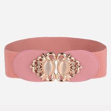 Retro Stretch Wide Elastic Belt Women Fashion Lady Gem Decorations Set Dress Adornment For Women