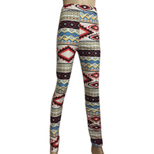 Skinny Geometric Print Stretchy Pants Leggings for Women Sexy Jeggings Pencil Pants
