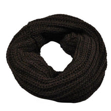 Knitted Circle Wool Scarf Shawl Wrap Warm Collar