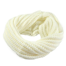 Knitted Circle Wool Scarf Shawl Wrap Warm Collar