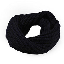 Knitted Circle Wool Scarf Shawl Wrap Warm Collar