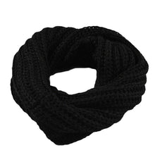 Knitted Circle Wool Scarf Shawl Wrap Warm Collar