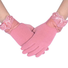 Womens Lovely Cute Screen Warm Gloves One Size