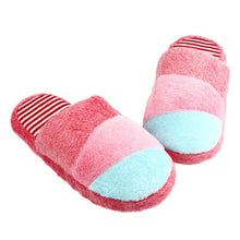 Soft Warm Lovely Velvet Women Ladies Home Anti Slip Slippers Indoor Shoes Cotton Slippers Soft Shoes