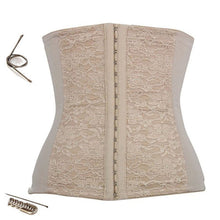 Women Elasticity Lace Waist Cincher Underbust Corset Body Shaper Waist Shaper Corset