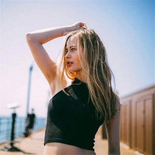 Women Knitted Loose Crop Tops Casual Strap Knitting Cotton Casual Sleeveless Tank Tops Famous Brand