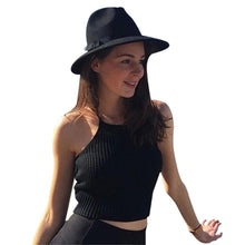 Women Knitted Loose Crop Tops Casual Strap Knitting Cotton Casual Sleeveless Tank Tops Famous Brand