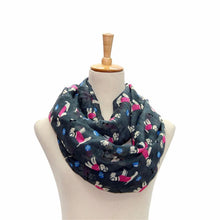 Women Ladies Puppy Pattern Print Voile Brand Wrap Shawls and Scarves for Women