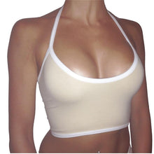 Women Tops Fashion Boho Tank Crop Top Bustier Bra VBralette Blouse Cami