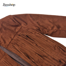Women Tops Womens Ladies Slim Tassels Top Blouse Outwear Coat Jacket For Jaqueta Chaqueta