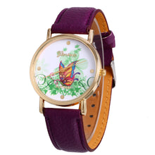 geneva butterfly flower print watch women ladies fashion dress quartz wrist Watch fast shipping