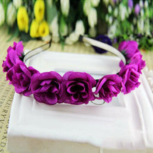 kids-baby-girls-floral-flower-headwear-headbands-crown-wreath-hair-decor-hairbands-py BBL