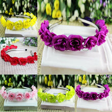 kids-baby-girls-floral-flower-headwear-headbands-crown-wreath-hair-decor-hairbands-py BBL