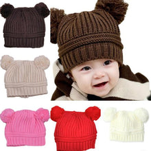 kids-baby-warm-crochet-hats-knitted-two-balls-beanies-knit-sweater-cap-earflap-hat BBL