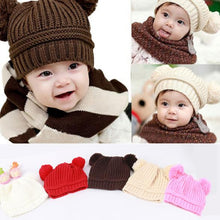 kids-baby-warm-crochet-hats-knitted-two-balls-beanies-knit-sweater-cap-earflap-hat BBL