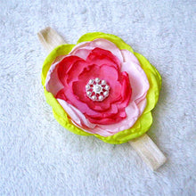 kids-girl-baby-infant-big-flower-rose-rhinestone-headbands-hair-bow-band-headwear BBL