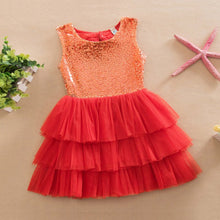 kids-girls-clothes-baby-dresses-princess-sequined-bow-party-pageant-wedding-tulle-tutu-cake-evening-dress-for-girl-1-6years BBL