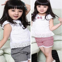kids-girls-clothing-sets-lace-children-girl-clothes-set-t-shirt-lattice-shorts-pants-set-infant-garment-new BBL