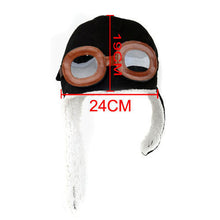 kids-toddler-pilot-aviator-cap-fleece-hats-earflap-warm-unisex-beanie BBL