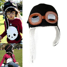 kids-toddler-pilot-aviator-cap-fleece-hats-earflap-warm-unisex-beanie BBL