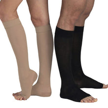 knee-high-open-toe-women-men-unisex-compression-socks-leg-fatigue-relief-new-sock BBL