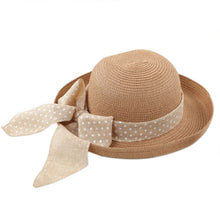 korea-women-big-bowknot-straw-hat-travel-panama-cap-beach-hat-fedora-uv-hats BBL