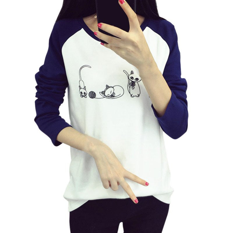 korean-college-wind-women-hoodies-fashion-cartoon-cat-sweatshirts-loose-printed-harajuku-hoodie-sudaderas BBL