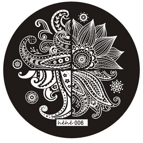 Ladies Special Cute Pattern Nail Art Image Stamp Stamping Plates Manicure Template 006
