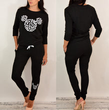 Lady Clothing Set Large Size Tracksuit Women Casual 2 Pieces Sets Women Long Sleeve Sport Suits Tops + Pants X0253