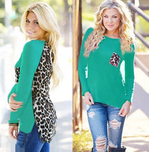 Large Plus Size Leopard Chiffon Blouse Tops Women Clothes J6123