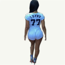 Letter Print Tracksuits For Women Baseball Women Suit 2 Piece Set Women Tracksuit Striped Women's Tracksuit Sets Shorts