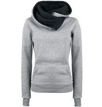 Long Sleeve Solid O-neck Hoodies With Hat Sport Sweatshirt & Women Slim Sportwear Front Pocket X0376