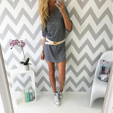 Long Sleeve V-Neck Button Sexy Knitted Dress Sweater Dress Women Casual Bodycon Sweater Dress Vestidos GV347