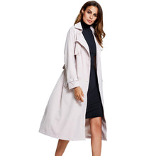 long-trench-coat-for-women-double-breasted-windbreaker-raglan-long-sleeves-waist-strap-pockets-long-coat-outwear-beige BBL
